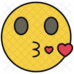 Kiss Emoji Icon