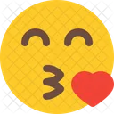 Blowing Kiss Emoji Icon