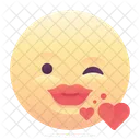 Wink Kiss Emoji Icon