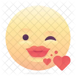 Kiss Emoji Icon