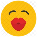 Kiss Emoji Smiley Icon
