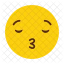 Kiss Emoji Smile Icon