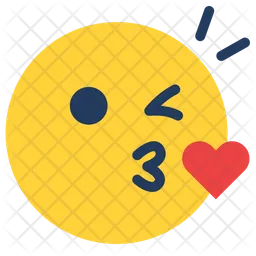 キス Emoji アイコン