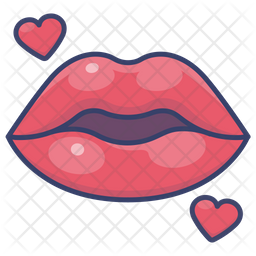 Kiss Icon Of Colored Outline Style Available In Svg Png Eps Ai Icon Fonts