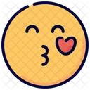 Kiss Kissing Emoji Icon