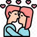 Kiss Kissing Love Icon