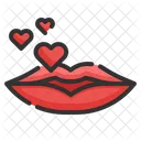 Kiss Heart Love Icon