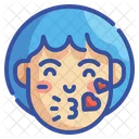 Kiss Emoji Emoticons Icon