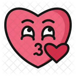 Kiss Emoji Icon