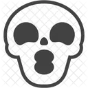 Kiss Skull Spooky Icon