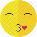 Kiss Emote Emoticon Icon