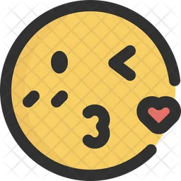 Kiss Emoji Icon