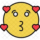 Kiss Emoji Emote Icon