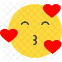 Kiss Love Emoji Icon