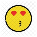 Kiss emoji  Icon