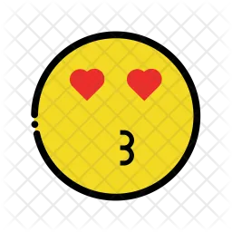 Kiss emoji Emoji Icon