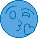 Kiss Emoji Kiss Blowing Icon