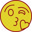 Kiss Emoji Kiss Blowing Icon