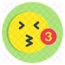 Kiss Emoji Emoticon Emotag Icon
