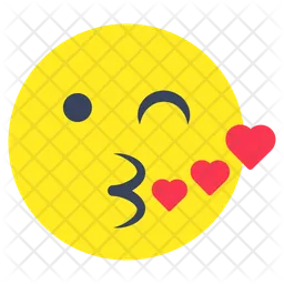 Kiss emoji  Icon