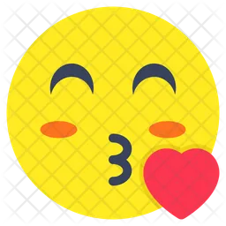 Kiss emoji  Icon