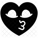 Heart Emoji Face Icône