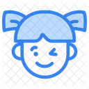 Girl Emoji Child Icon