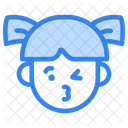 Girl Emoji Child Icon