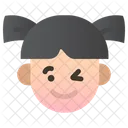 Girl Emoji Child Icon