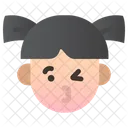 Girl Emoji Child Icon