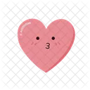 Heart Valentine Character Icône