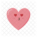 Heart Valentine Character Icône