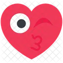 Heart Emoji Face Icône