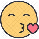 Kiss Kissing Sticker Icon