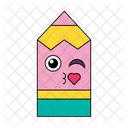 Kiss Expression Heart Love Icon