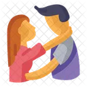 Kiss Romantic Couple Icon