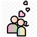Kiss Valentine Heart Icon