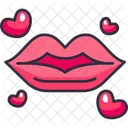 Kiss Love Kiss Lips Icon