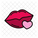 Kiss Mark Love Romance Icon