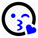 Kiss Wink Heart  Icône