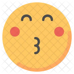 Kissed Emoji Icon