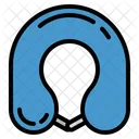 Kissen Reisen Flug Symbol