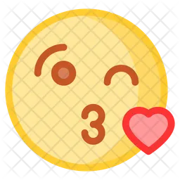 Kissing Emoji Icon