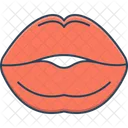 Kissing Lip Osculate Icon