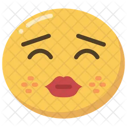 Kissing Emoji Icon