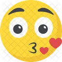 Kiss Emoji Romantic Icon