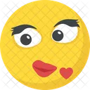 Kissing Emoji  Icon