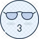 Emoji Kissing Icon