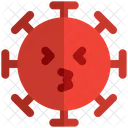 Kissing Coronavirus Emoji Coronavirus Icon