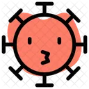 Kissing Coronavirus Emoji Coronavirus Icon